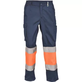 Cerva BILBAO HV nadrág 60 HV Narancssárga/Navy