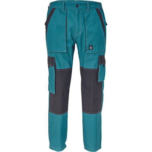 Cerva MAX SUMMER LADY nadrág 34 Petroleum Blue/Fekete
