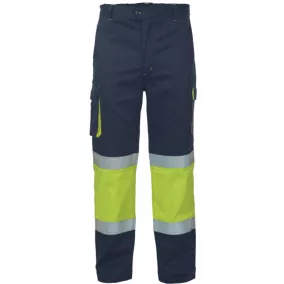 cerva 03520102 strip fr hv nadrág 3xl sárga kék