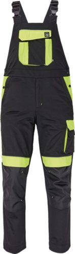 Cerva 3530043 MAX VIVO mellesnadrág (fekete/sárga, 64) 64