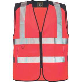 Cerva KNOXFIELD HVPS mellény 3XL Piros