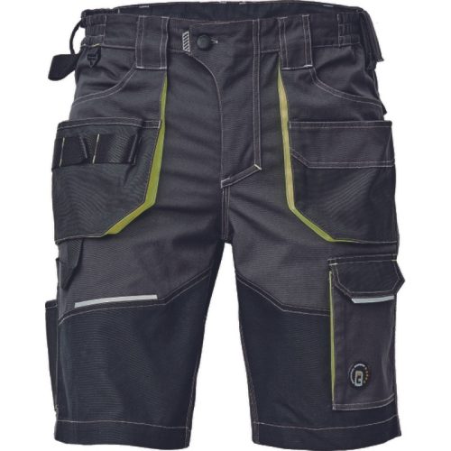 cerva 3570031 sheldon rövidnadrág 42 antracit sárga