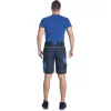 Cerva MAX ECO STRETCH rövidnadrág 46 Kék