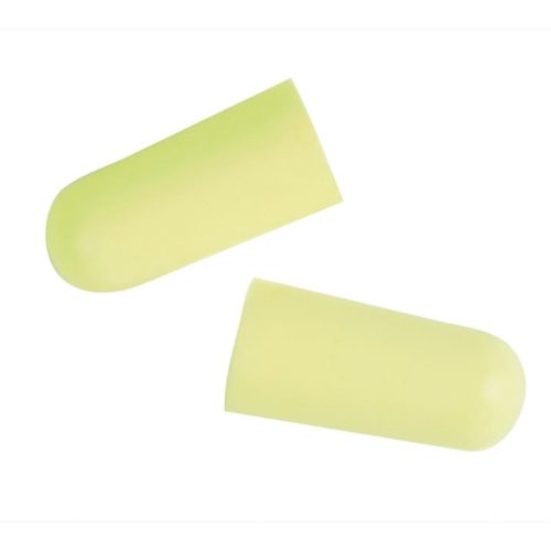A zajártalmat csökkentő E-A-Rsoft Yellow Neon ES-01-001 egyszerhasználatos füldugó minimális és egyenletes nyomást gyakorol a hallójáratra, viselése kényelmes,.
