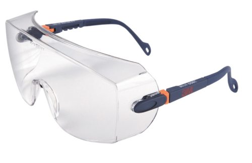3M 2802 szemüveg sárga biztonságos látómező