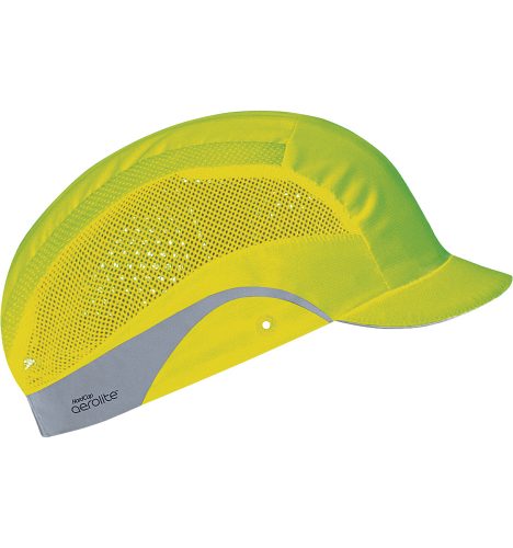 Cerva JSP HARDCAP AEROLITE 2,5 cm bizt. sapka HV Sárga