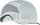 Cerva 06030025 JSP HARDCAP AEROLITE 2,5 cm bizt. sapka Fehér