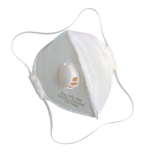 refil 07010026 711 részecskeszűrő p1 szeleppel 15 db fehér