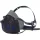 Cerva 3M Secure Click HF-800SD félálarc S Szürke/Fekete