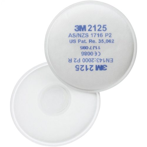 3m 2125 p2 szűrőbetét 1 db fehér