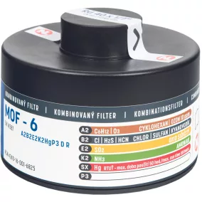 Cerva MoF-6 A2B2E2K2HgP3 DR szűrőbetét CM-6