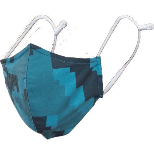Cerva 07080009 NEURU CAMOU face mask Petroleum Blue