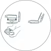 3M D701 szűrőbetét adapter