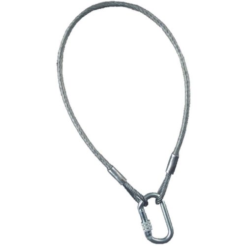 Cerva 08090025 Steel wire anchor sling Flum with carab.
