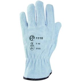 A marhabőrhasíték munkavédelmi kesztyű tiszta bőrből készült, kitűnően alkalmazható a kerti munkákhoz, barkácstevékenységekhez a kéz mechanikai behatások elleni védelmére.