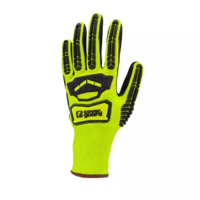COVERGUARD 1CHIC60 Rend. Eurocut impact 100 sárga beütődés elleni védőkesztyű (sárga, 8) 8