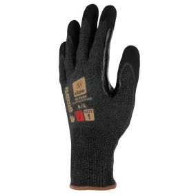 Ganteline Claw cut f 500,oil,21g,tenyerén dupla mártás nitril+sandy 9 Fekete