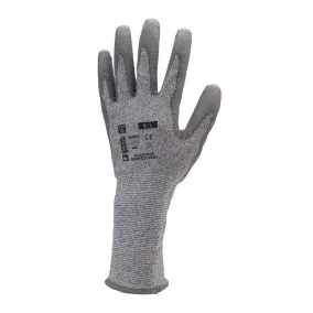 COVERGUARD 1CRAL00 Eurocut P330 hosszú PU mártott vágásbiztos védőkesztyű (szürke, 11) 11