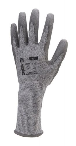 COVERGUARD 1CRAL00 Eurocut P330 hosszú PU mártott vágásbiztos védőkesztyű (szürke, 6) 6