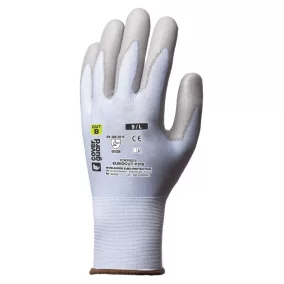COVERGUARD 1CRPB Eurocut p318 vékony vág.bizt. v.kesztyű pu tenyérrel (kék, 11) 11
