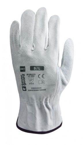 coverguard 1dri124 eurostrong kesztyű bivalybőr tenyérrel 8 szürke