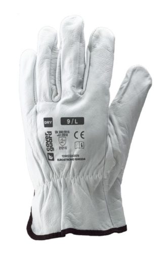 COVERGUARD 1DRI224 Eurostrong kesztyű szín bivalybőr tenyér és kézhát (szürke, 9) 9