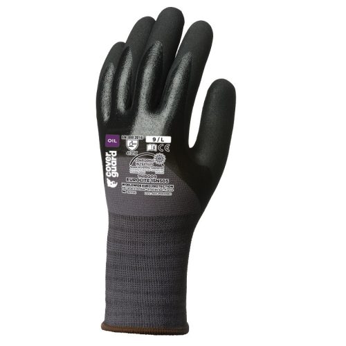 COVERGUARD 1NIBG Eurogrip 3/4 hát nitril mártott+sandy csb réteg 6