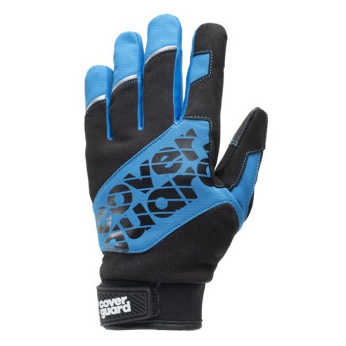 COVERGUARD 1WIDX00 Eurowinter mx10 hideg elleni kesztyű, fekete/kék (fekete, 9) 9
