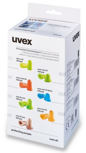 UVEX U2112003 Uvex x-fit lime füldugó utántöltő snr 37db U2112003 (lime, ) 200 db