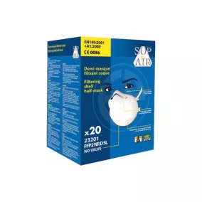 Supair ffp2sl nr d csésze formájú pormaszk