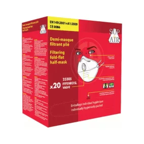 euro-protection 23305 supair ffp3sl nr d paneles 20 db fehér