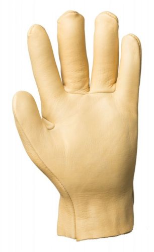 COVERGUARD MO2410 BŐRKESZTYŰ, SÁRGA SZÍNMARHA TENYÉR/KÉZHÁT,VISTASZÍTÓ (sárga, 9) 9