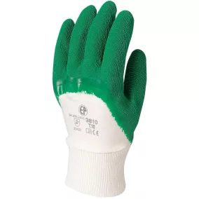 Mártott zöld krepp latex 3807-10 Outlet - 9/L