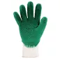 Mártott zöld krepp latex 3807-10 Outlet - 9/L