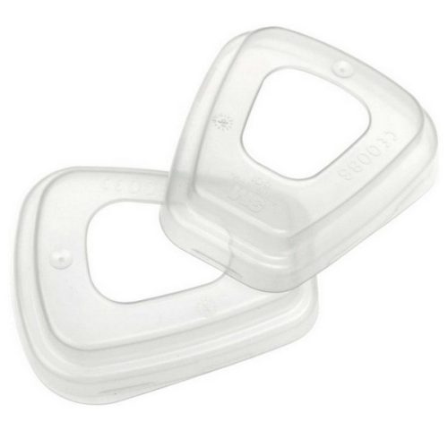 A 3M 501 adapter minimum egy párban rendelhető. Az adapter az előszűrő és a szűrőbetét összekapcsolásával támogatja a felhasználó egészségét.
