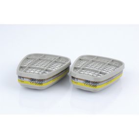 A 3M 6057-es jelzésű szűrőbetét vegyi anyagok fröccsenésével, párolgásával együtt járó munkakörökben alkalmazható, viselőjénel légútjait, ezáltal az egészségét védi a szerves és szervetlen savak és gő