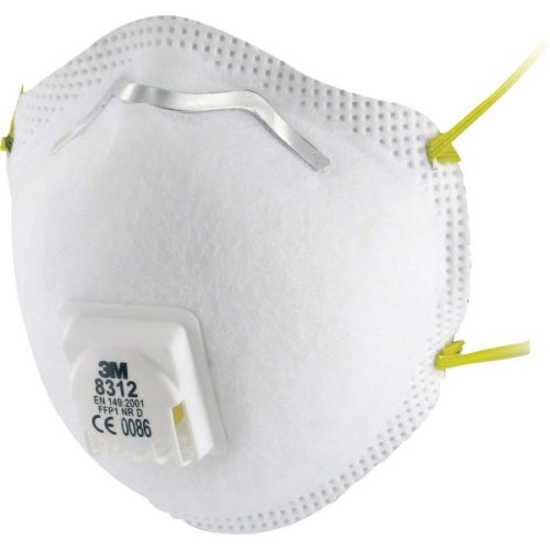 3M 8312 ffp1 csészeformájú félálarc szelepes