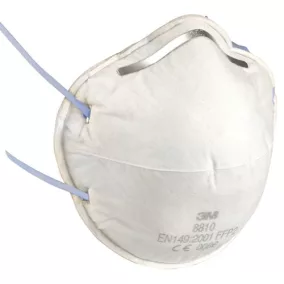 Ganteline 3M 8810 FFP2S RÉSZECSKESZŰRŐ FÉLÁLARC, 240 DB/KRT