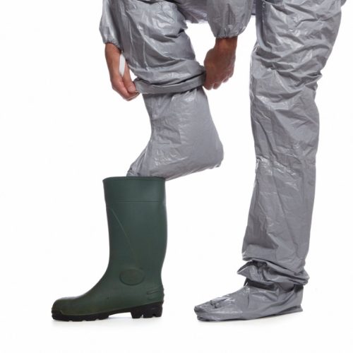 dupont 40902-06 tychem f szürke vegyszerálló overál m