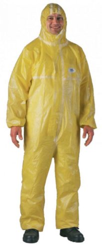 Euro Protection 44443-45 Td t4 sárga vegyszerálló overál (sárga, XL) XL