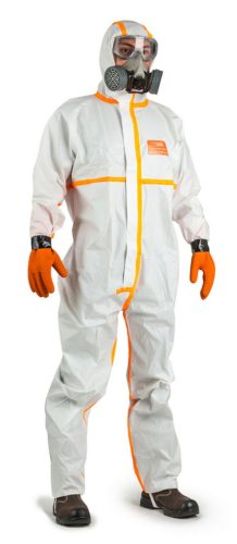 COVERGUARD 44501-44516 Coverchem 4M végőoveráll (fehér*, S) S