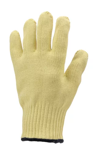 Ganteline KÖTÖTT KEVLAR KESZTYŰ, 27 CM, PAMUT BELSŐ Sárga
