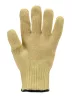 Ganteline KÖTÖTT KEVLAR KESZTYŰ, 27 CM, PAMUT BELSŐ Sárga
