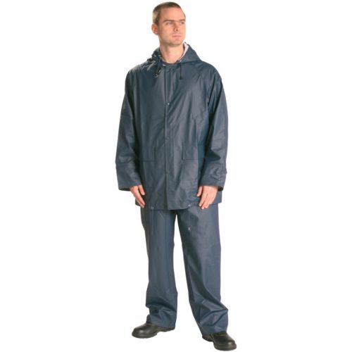 euro-protection 50800-23 pu zöld esőruha l kék