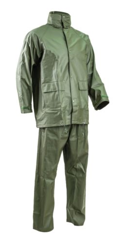 Euro Protection 50900-24 Pu/pvc esőruha 300gr 50900-24 (zöld, L) L