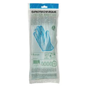 euro-protection 1207767 mártott kék színű gumikesztyű 5206-10 6