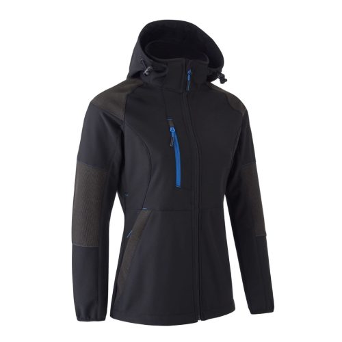 COVERGUARD 5ANT010 Antilope női softshell dzseki fekete/kék XS