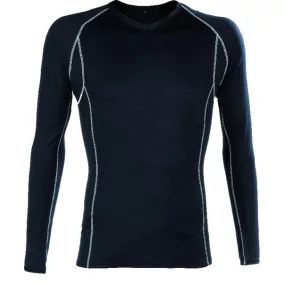 Ganteline BODYWARMER FEKETE JÉGERFELSŐ, HOSSZÚ UJJÚ, RUGALMAS L Fekete