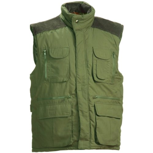 euro-protection 5brev bressan vadászmellény zöld s
