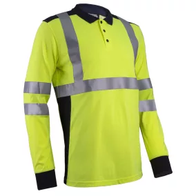 COVERGUARD 5EKH160 Ekhi hosszú ujjú Fluo sárga lángálló és ant. póló 2XL
